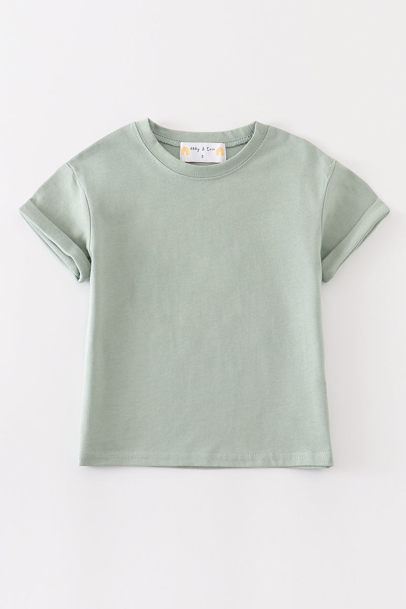 Camila Sage Basic T-Shirt