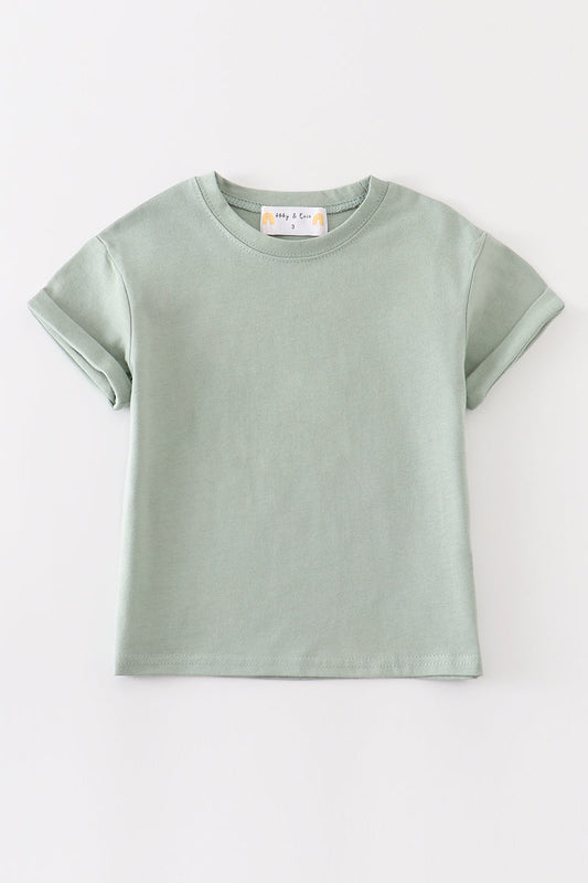 Camila Sage Basic T-Shirt