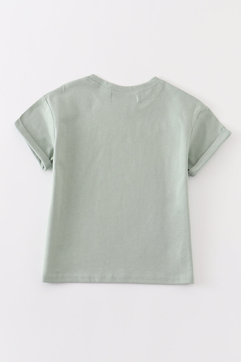 Camila Sage Basic T-Shirt