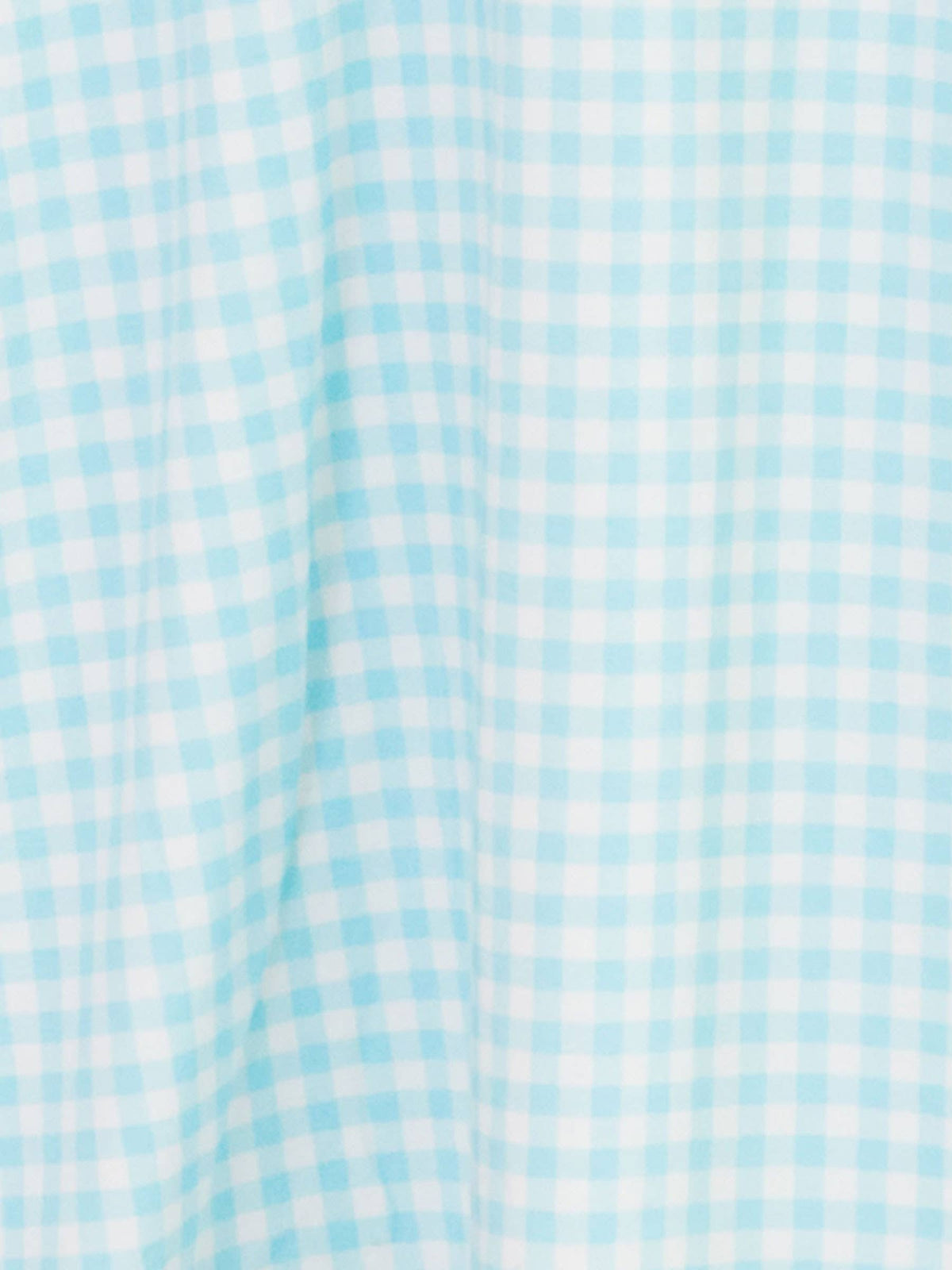 Close-up of a blue and white checkered fabric pattern