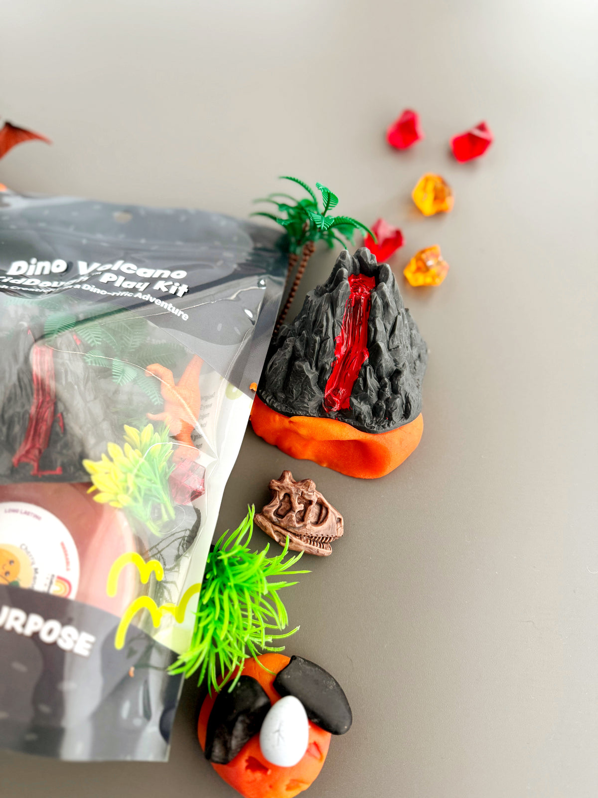 Dino Volcano KidDough Play Kit