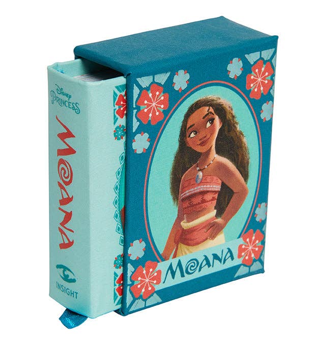 Insight Disney Princess Moana tiny book with character illustration on a blue background