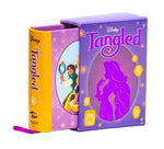 Disney Tangled tiny book with purple and yellow design