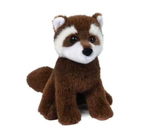 Mini Sitting Raccoon plush stuffed animal