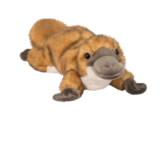 Duckie Soft Platypus plush with duck-like beak and flippered feet