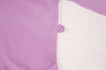 Lavender long sleeve onsie pacifier loop