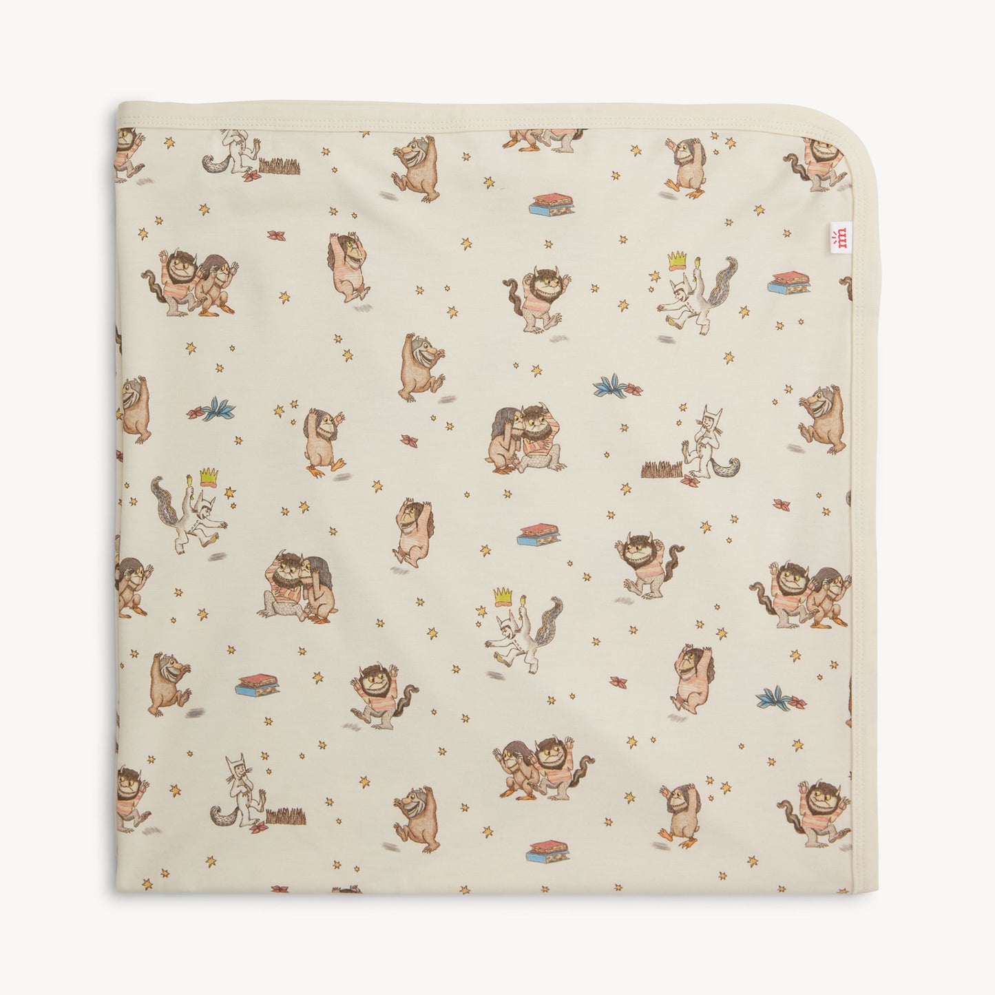 Where the Wild Things Are blanket on a white background