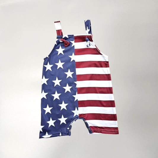 4th of July Infant Boy Romper