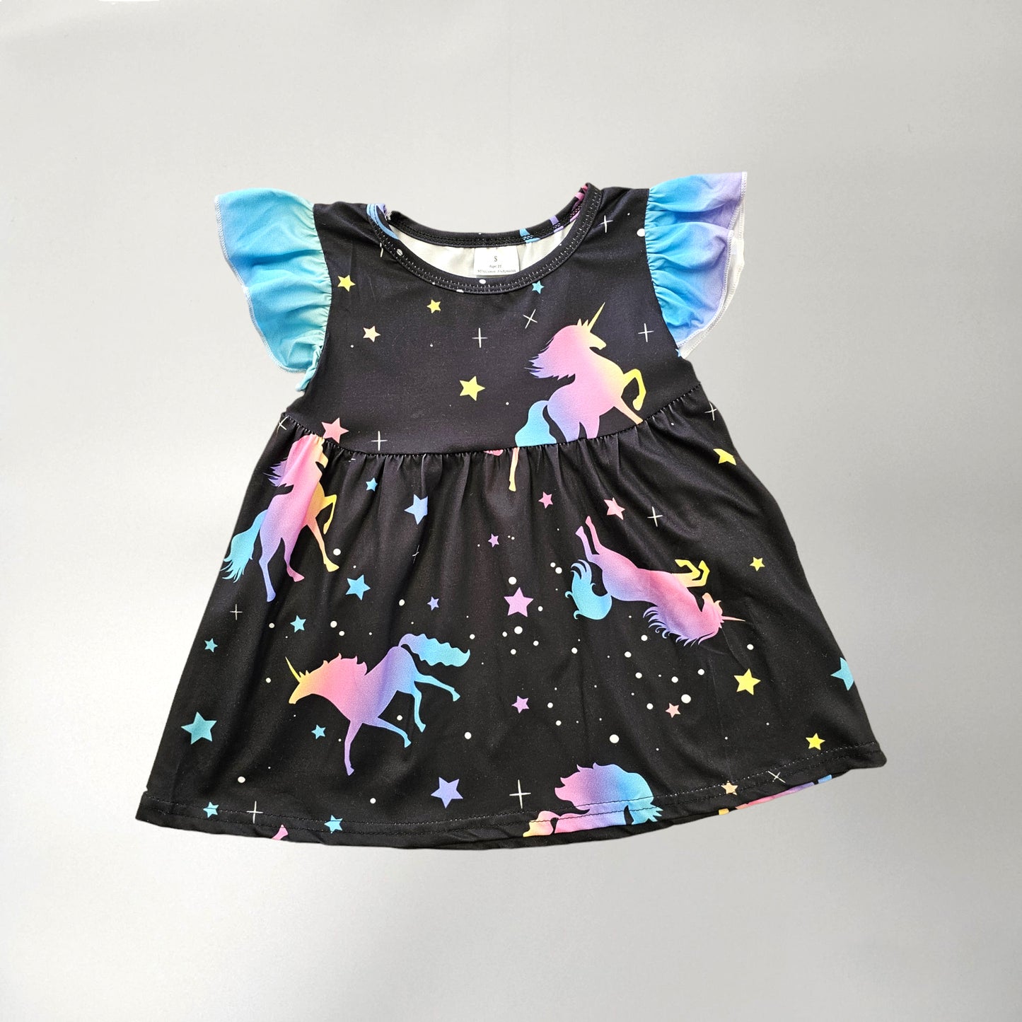 Rainbow Unicorn Short Set