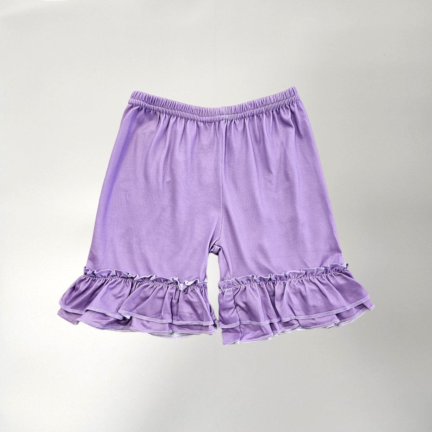 Cartoon Purple Short Set