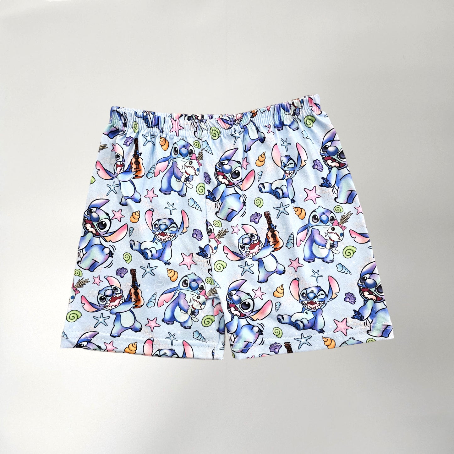 Boy Blue Cartoon Short Set