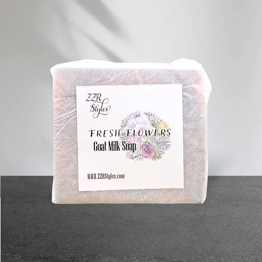 Fresh Flower Goatmilk Soap
