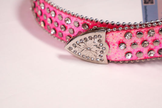 Bling Belt - Neon Pink