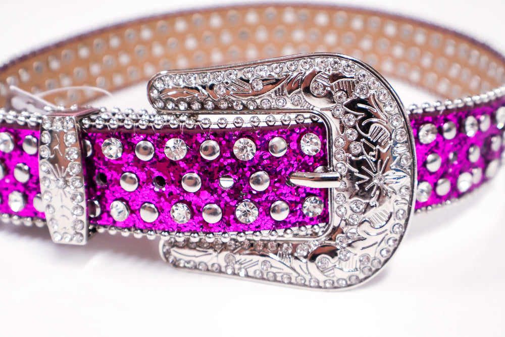 Bling Belt - Purple