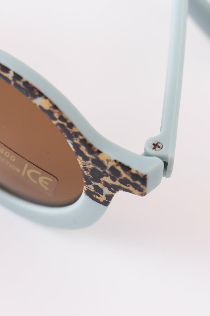 Leopard Round Sunglasses