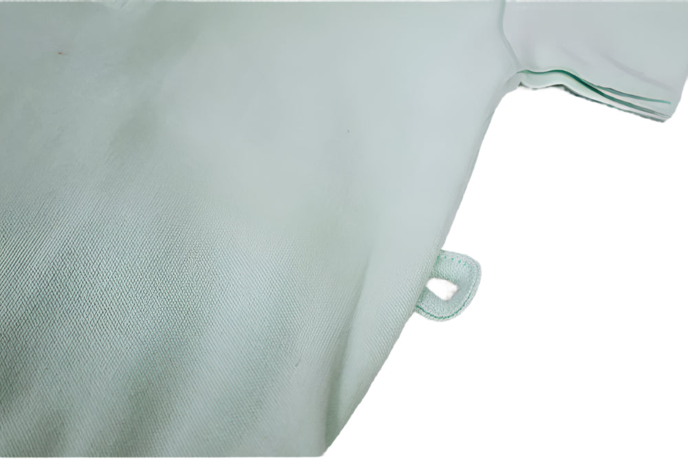 Sage polo short sleeve pacifier loop