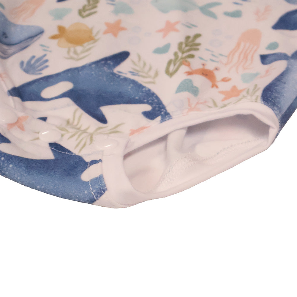Jordan Whale Romper