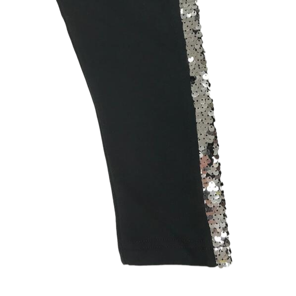 Hermione Silver Sequin Leggings