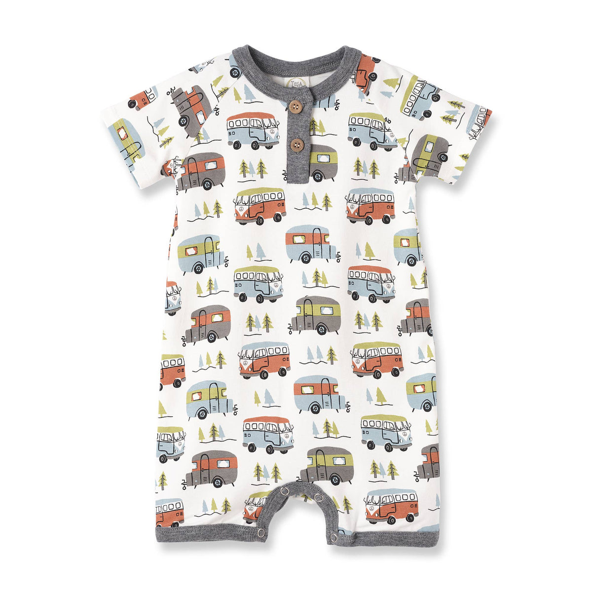 Jack Happy Camper Bamboo Romper