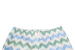 cheveronblueandgreenloungepants tie