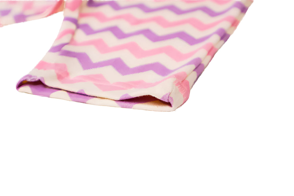 cheveronpinkandpurpleloungepantsleg
