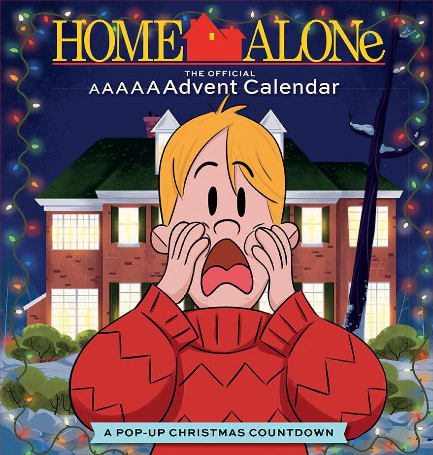Home Alone Official Advent Calendar with pop-up Christmas tree by Insight Editions