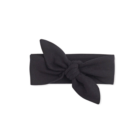 Clara Baby Girl's Black Cotton Headband