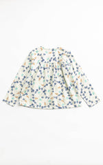 Floral dress on a white background