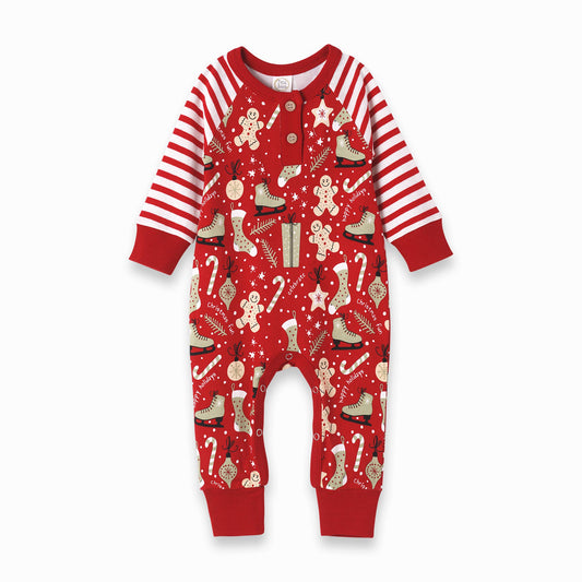 Alexander Baby's Christmas Bamboo Romper