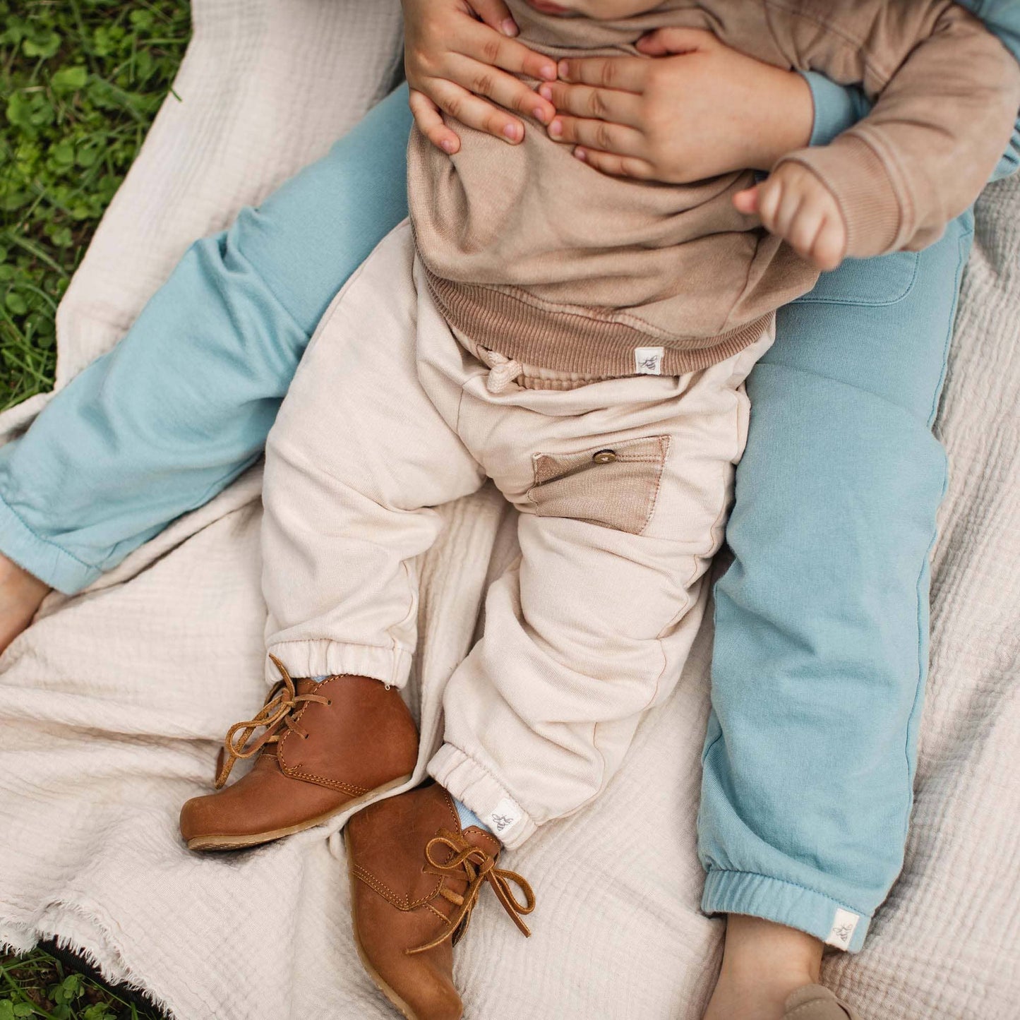 Gabriel Acid Wash Toddler Sweatshirt Set