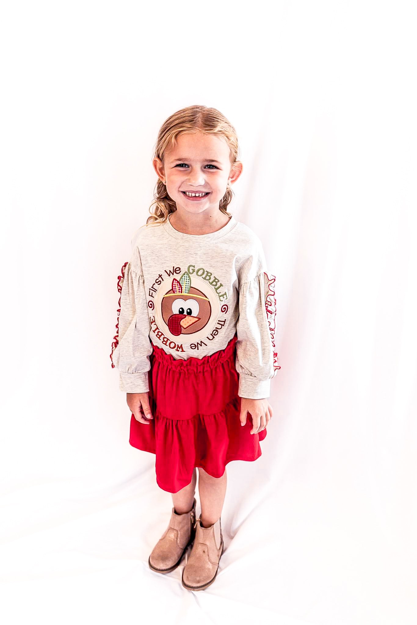 Turkey Short Skirt Set