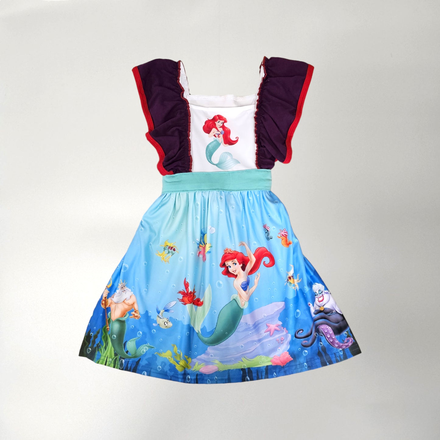 Mermaid Princess Tie Dress