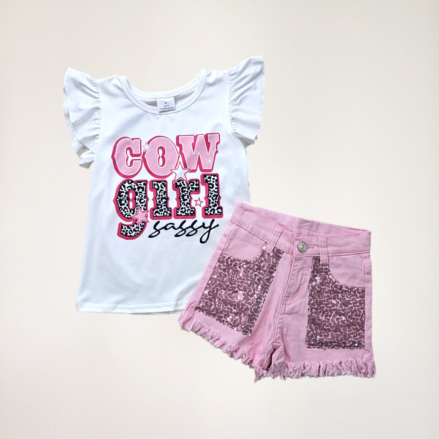 Sassy Cowgirl Short Set